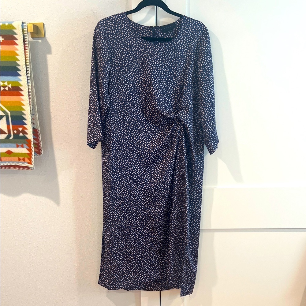 Hatch maternity silky dress